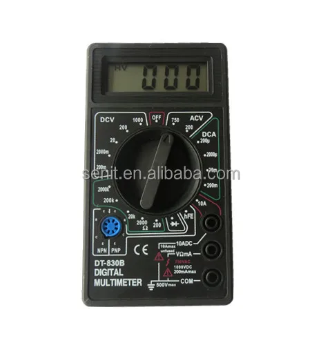 
DT-830B LCD Digital Multimeter ammeter meter OHM DVM 