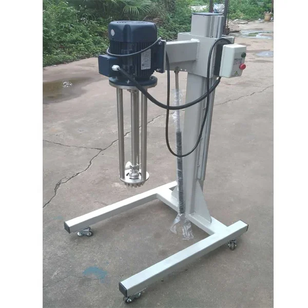 Xanthan Gum powder batch portable and moveable high shear mixer