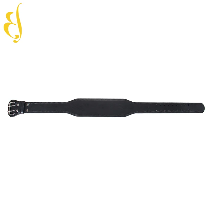 Custom heavy adjustable sport leather weight lifting belt