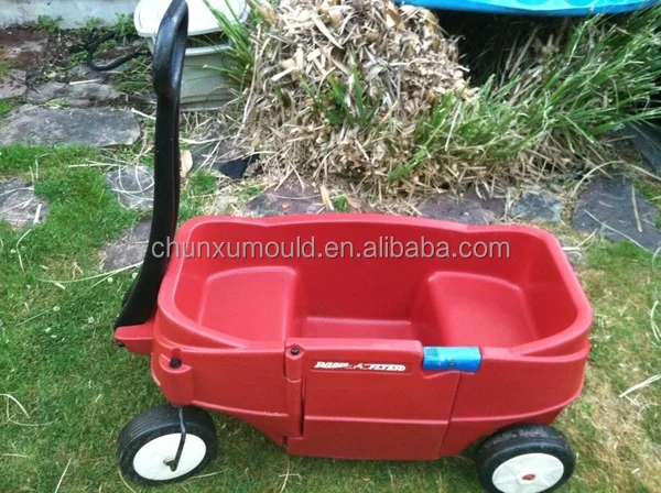 New Plastic Wagons for Kids , Custom Roto mold Polyethylene Wagons