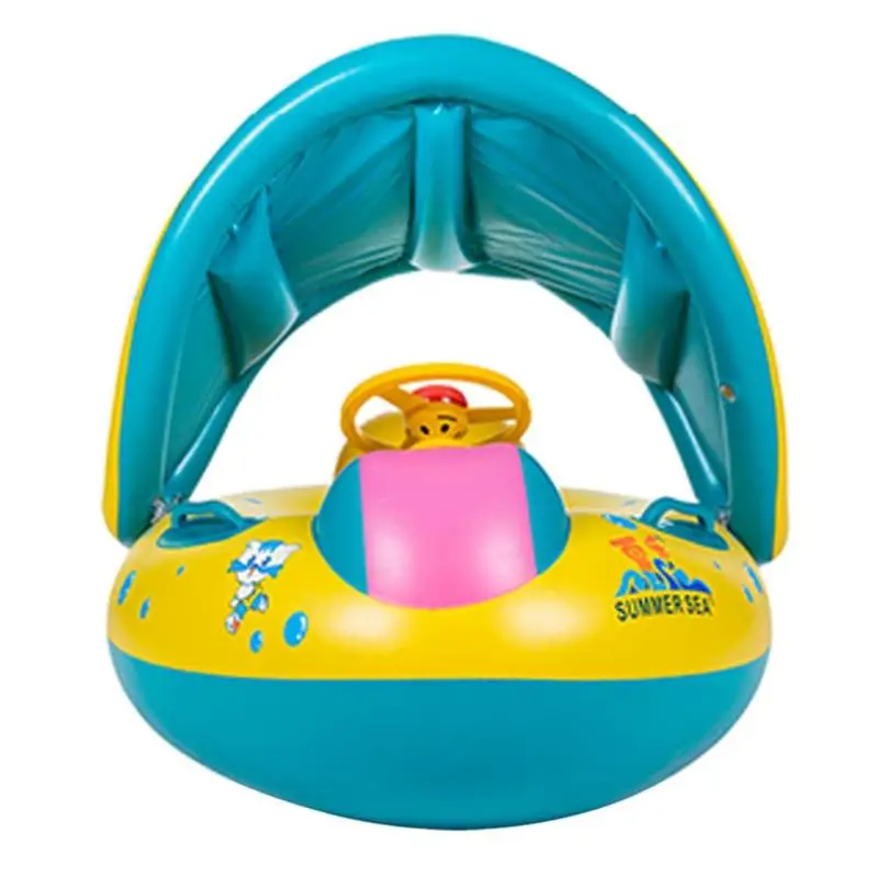 Summer Baby Kid Swimming Ring Inflatable Swim Float Water Fun Pool Toys