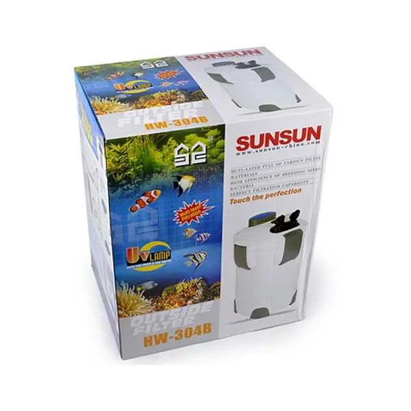 SUNSUN HW-304B УФ канистровый фильтр для аквариума внешний рыбной системы