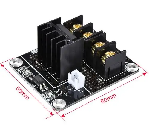 Heated Bed Power Module Power Expansion Board Heated MOS Tube High Current Load Module Upgrade Ramps 1.4 For 3D Printer Parts