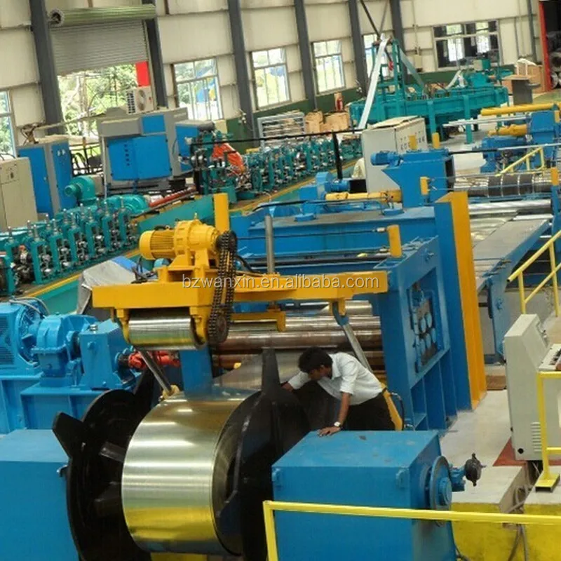 
Машина для продольной резки катушек для резки железных полосок 23 года 