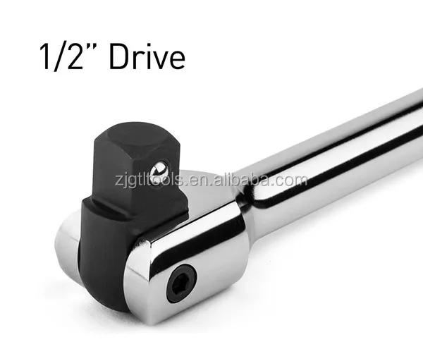 TLW-401 1/2 Inch Drive Extension Breaker Bar Flex Head Breaker Bar 24 inch