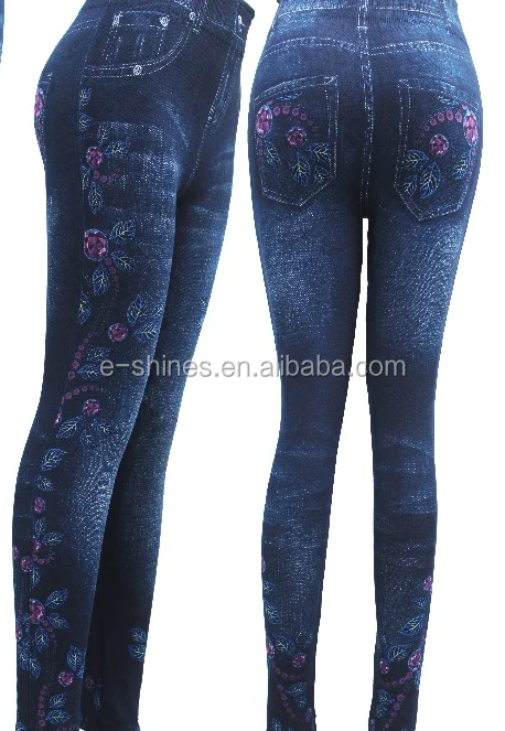 Модные женские брюки, эластичные облегающие джеггинсы, джинсы, леггинсы с принтом