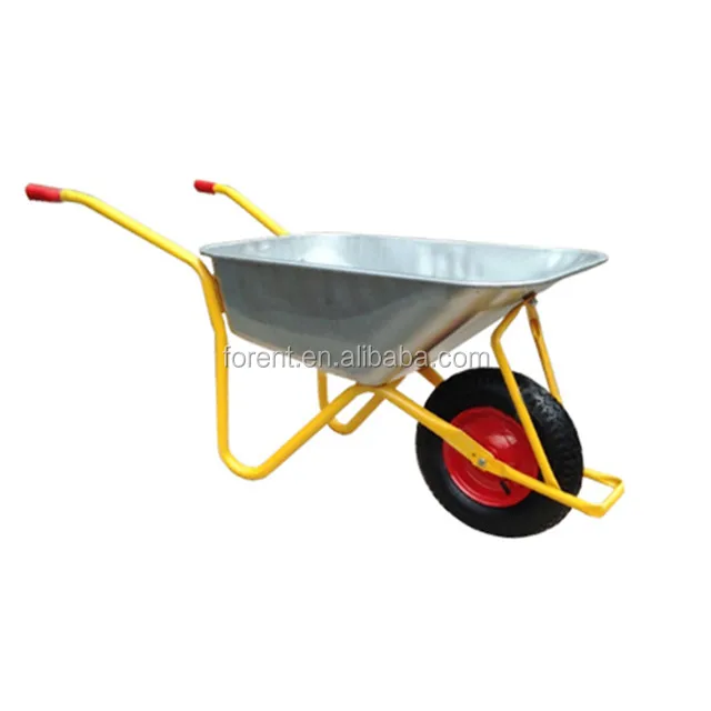 China wheelbarrow wholesale easy to assemble wheel barrow