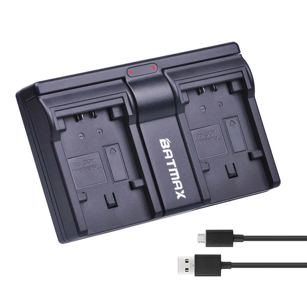 
Hot NP-FH50 NP-FH70 NP-FH100 dual usb charger For Sony HDR-XR550E XR350E XR150E CX550E CX350E CX150E DCR-SR68E SX83E SX63E SX43E 