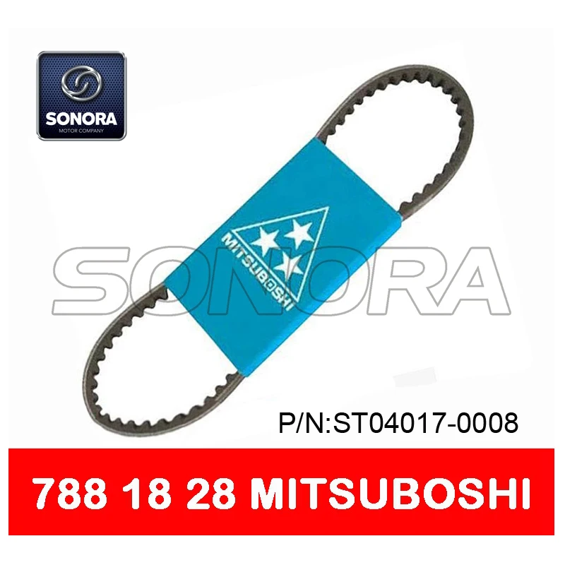MITSUBOSHI V BELT 788 x 18 x 28 SCOOTER MOTORCYCLE DRIVE BELT (P/N:ST04017-0008) COMPLETE SPARE PARTS ORIGINAL QUALITY