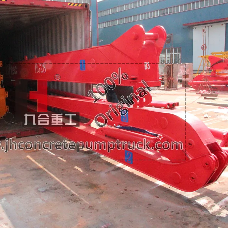 
Manufacturer Supply! 28M Hydraulic jacking/self climbing concrete placing boom concrete distributor for construction! 