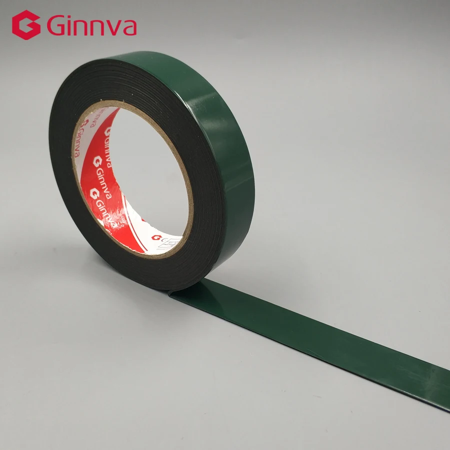 1mm thick black double sided foam adhesive tape