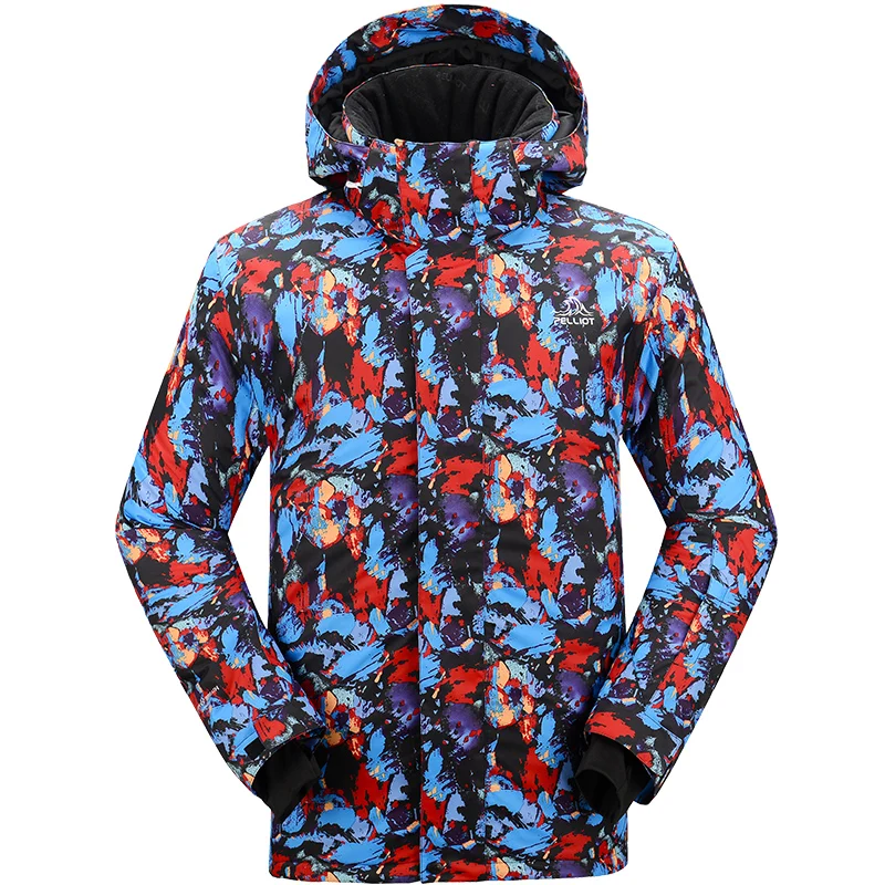 
Clothing manufacturers waterproof plus size ski jacket with hoodies  (60690847426)