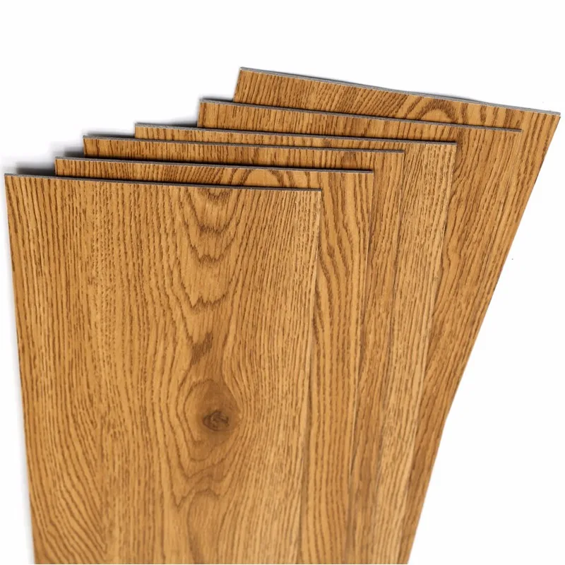 With Silent Pad Waterproof SPV PVC Plastic Flooring Wood Floor Self Adhesive Lamination