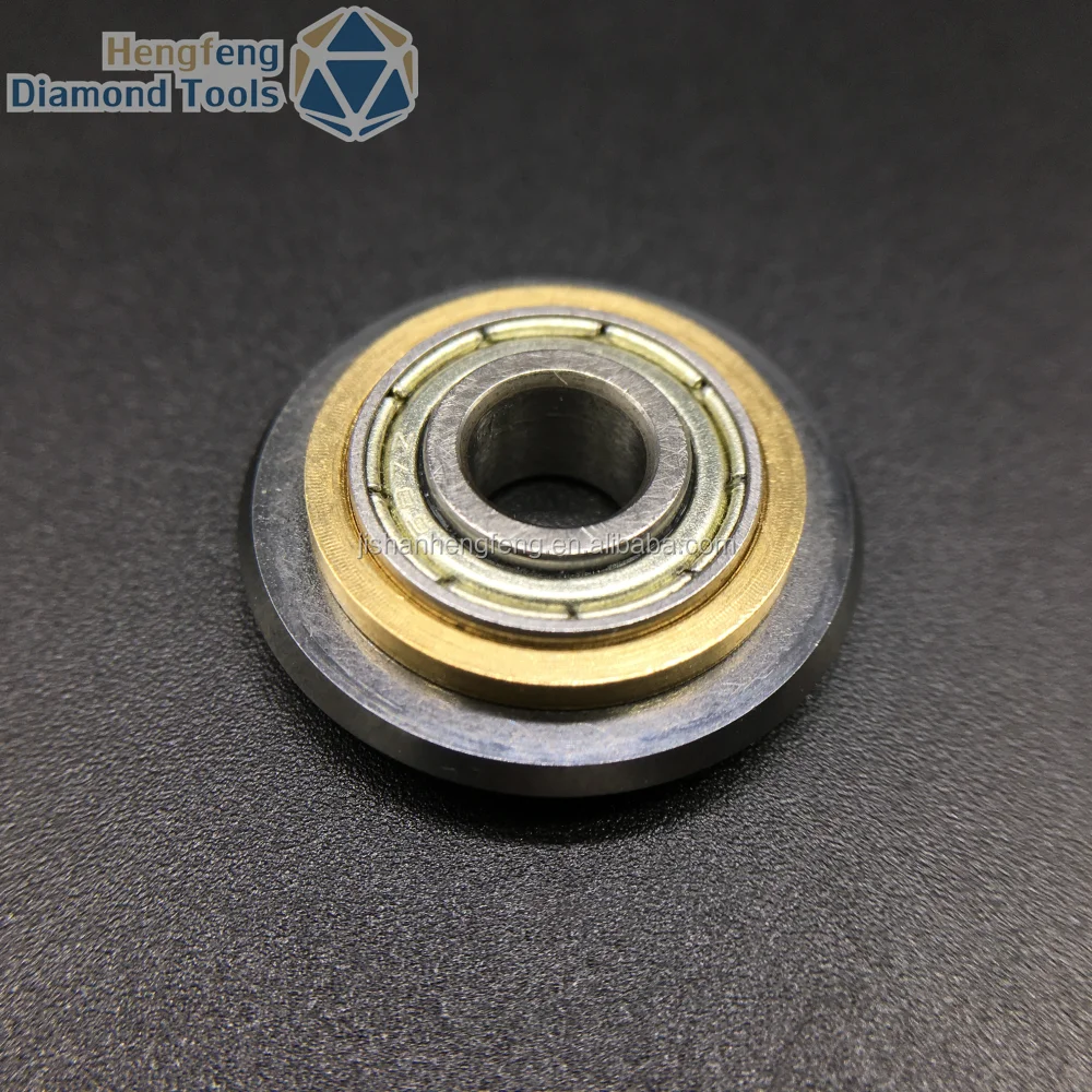 YH-NIKKEN Titanium Coated Rotary Bearing Tile Cutter Replacement Cutting Wheel