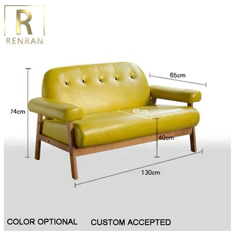 
Instagram popular freshing style restaurant set specific use and modern appearance wooden used restaurant sofa sets 