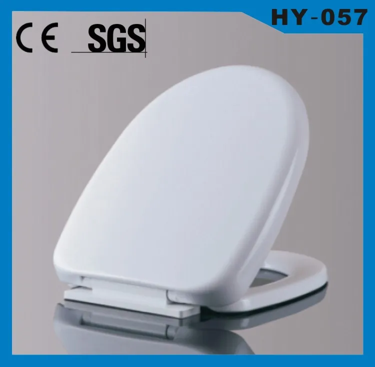 HP057 toilet seat PP polypropylene material soft close toilet seat cover European standard