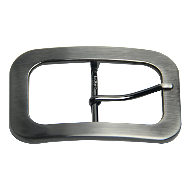 Квадратный Одноместный зубец никель центр Бар Pin итальянский пряжка