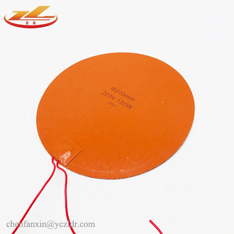 12v 24v 220v 200w flexible diesel heater car fuel filter heater silicone