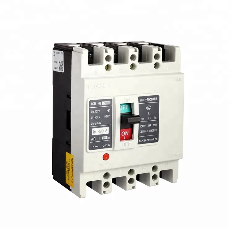 630A 3 Phase Automatic Circuit Breaker MCCB