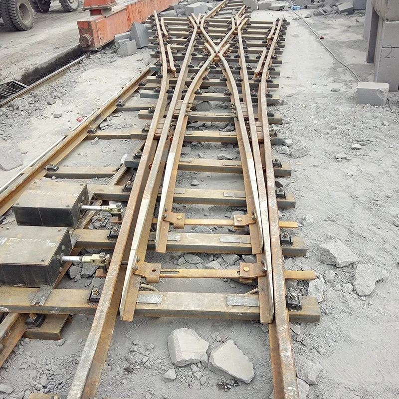 
Rail Train Track Turnout 