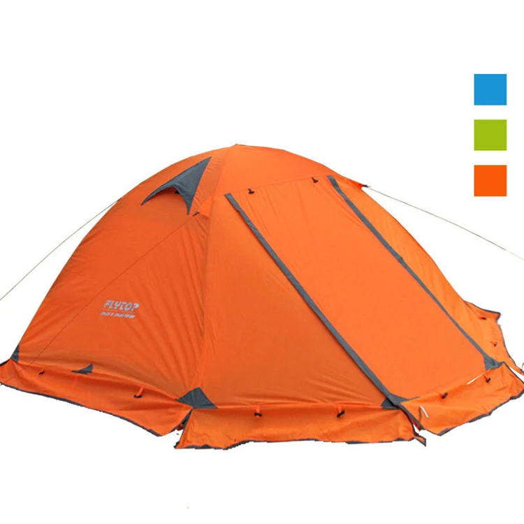 Поо Логотип Открытый Портативный растущий складной 2 человек зимний кемпинг палатка