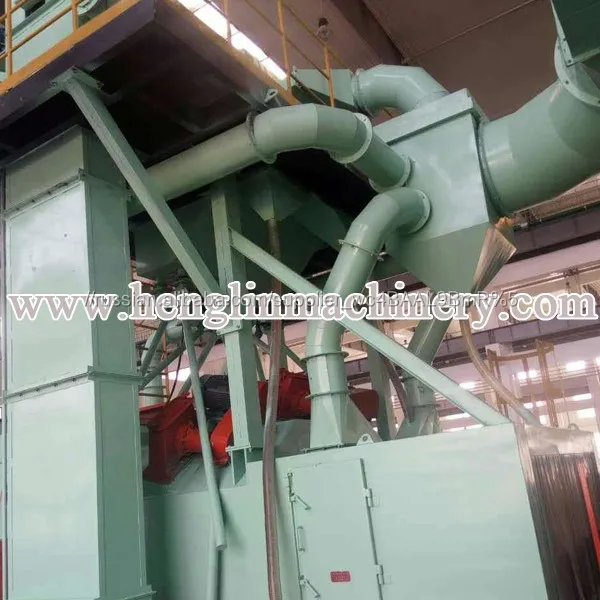 Q6925 Через типа машины дробеструйной очистки