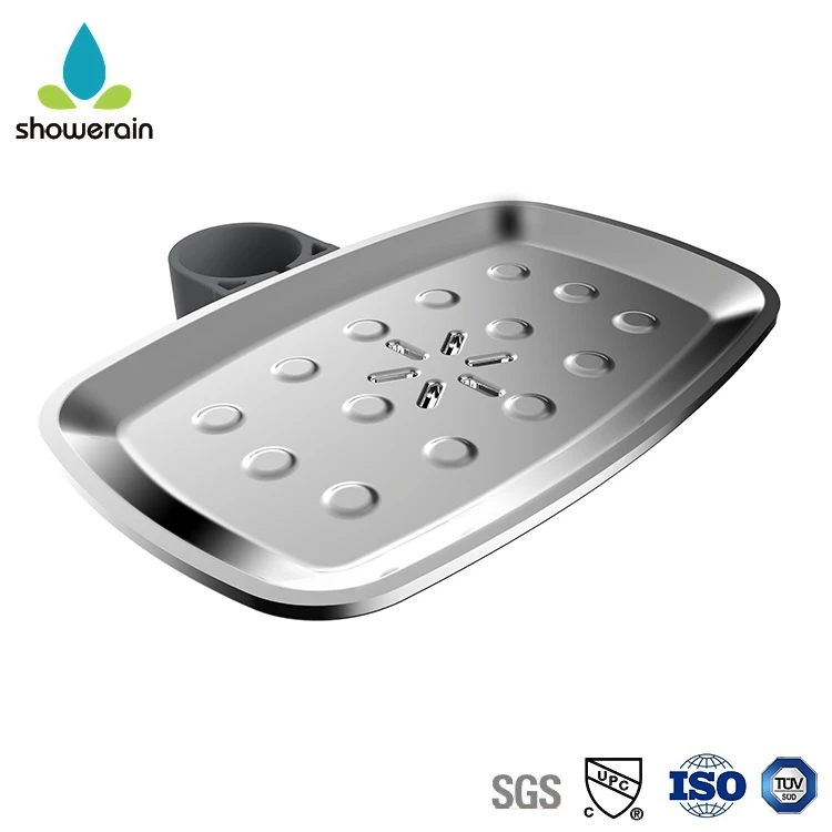 Clear Plastic Bathroom Shower Soap Dishes