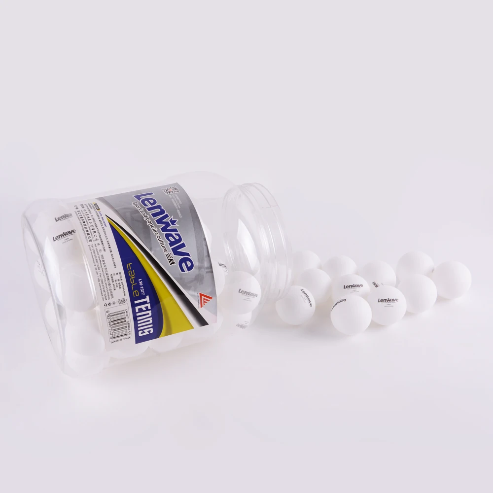 
Lenwave factory price color plastic table tennis ball 