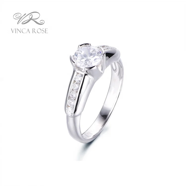 wedding 5925 sterling silver ring diamond rhodium plated jewelry price by gram