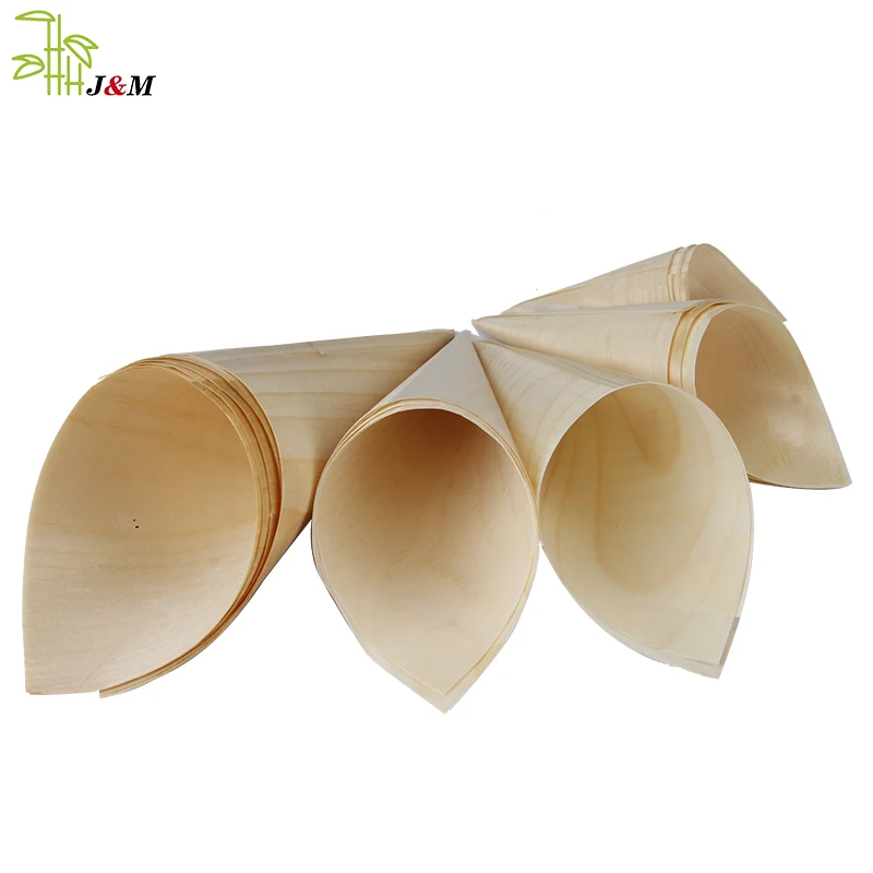 Eco Friendly Disposable Mug Wooden Tea/ Coffe/ Juice Cups Wood Cup