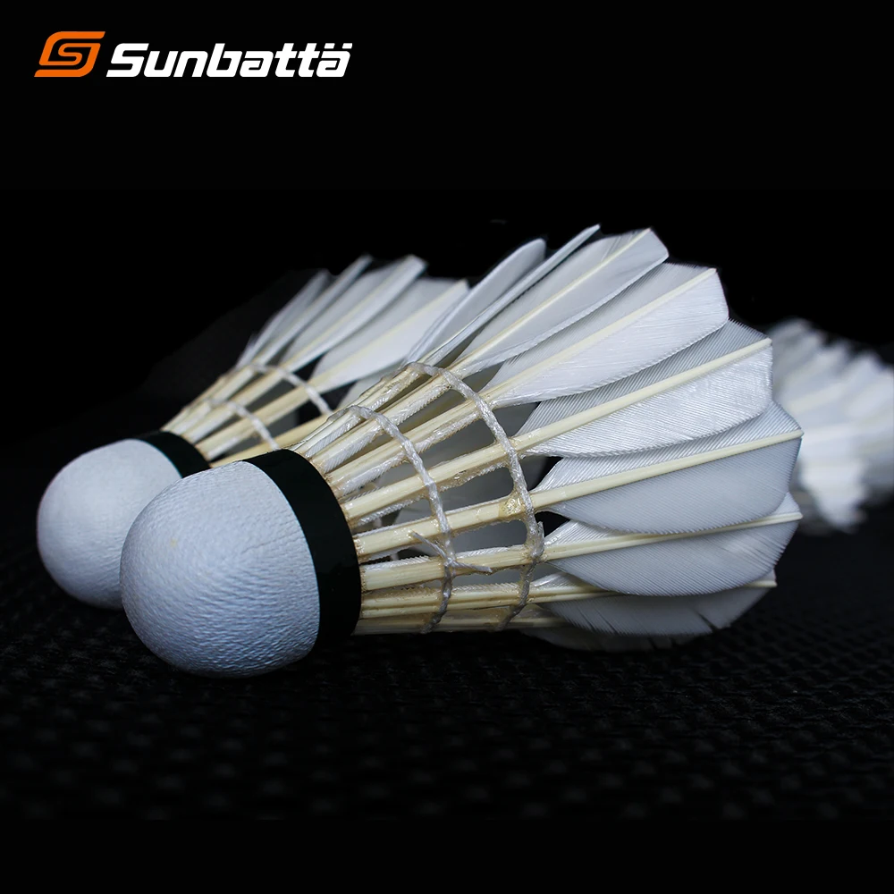 
Wholesale Supply Professional Indoor Sport Durable Goose Feather Shuttlecock 