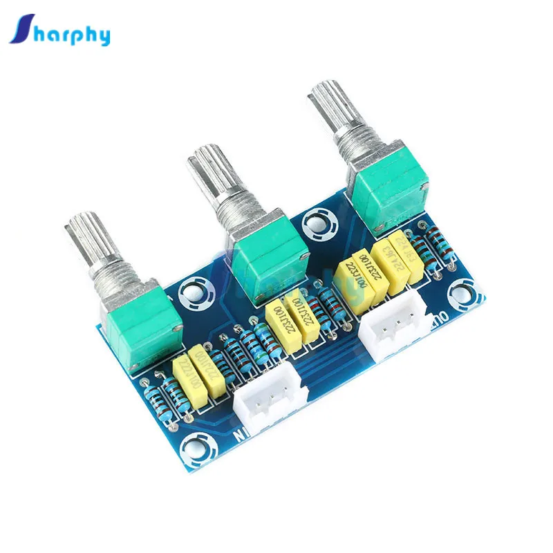 XH-M802 Passive Tone Board Amplifier Preamp Power Module Low High Sound Adjustment XH-M802 DIY PCB