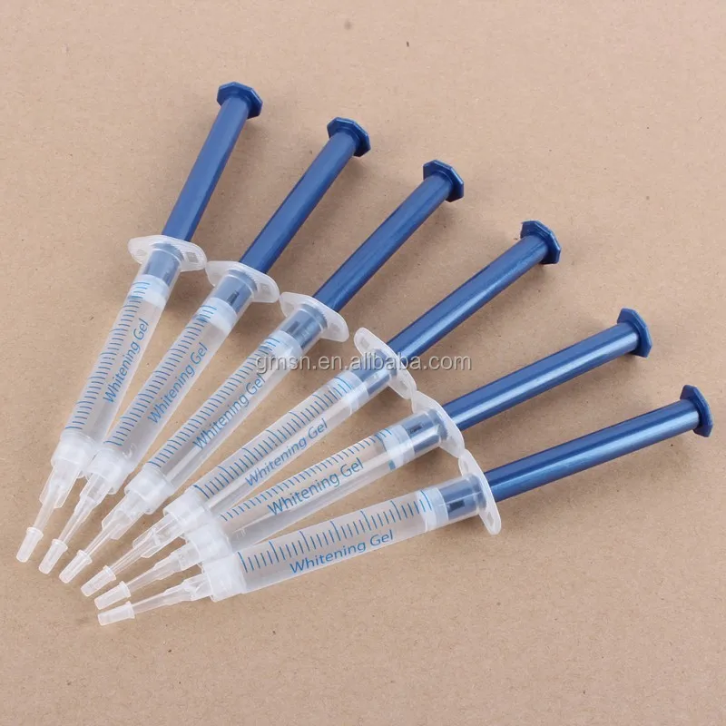 teeth whitening gel 35% hydrogen peroxide carbamide cp dental bleaching tooth syringe gel 3ML