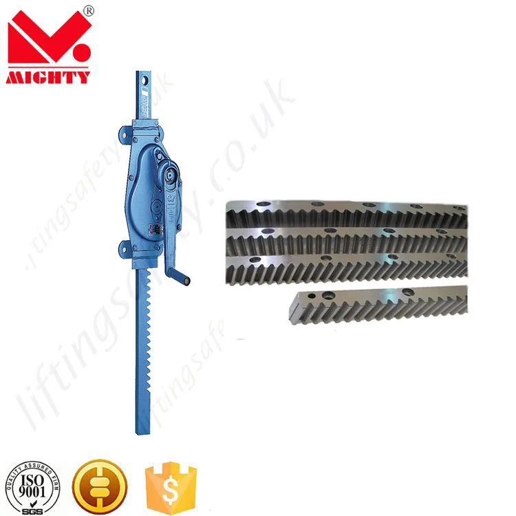High Quality short Black Rack And Pinion Jack Rack