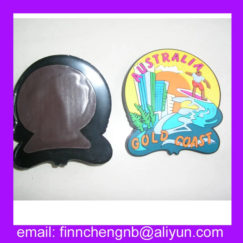 3D MIAMI City Name Souvenir Soft PVC Fridge Magnet Rubber Fridge Magnet