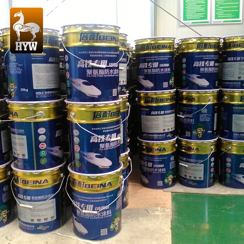 
HYW waterproof PU coating roof paint directly to use 