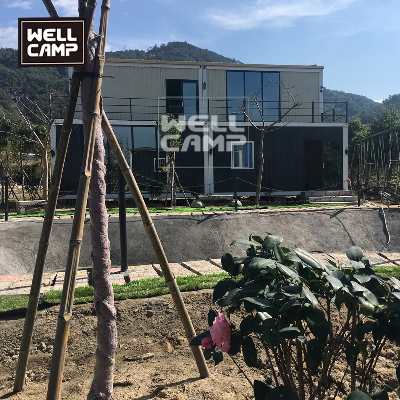 Wellcamp Съемный контейнер вилла экологически чистые сборные дома модульные дома поэтажный план