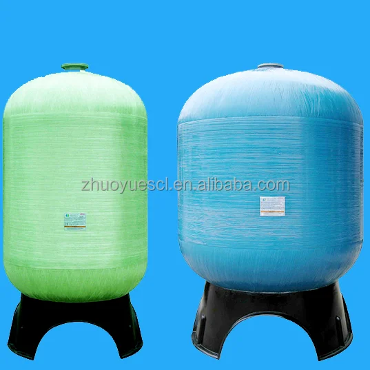 RO water plant fiberglass FRP resin tank/resin water filter tank