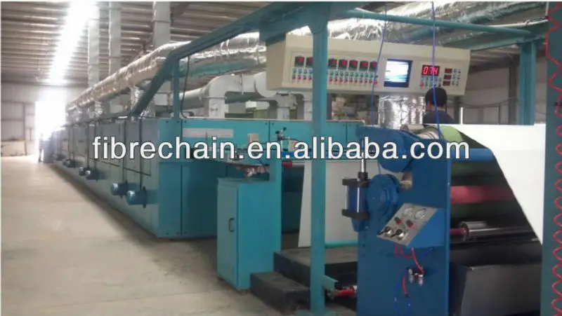 nonwoven stenter (heat setting stenter, textile finishing machinery)
