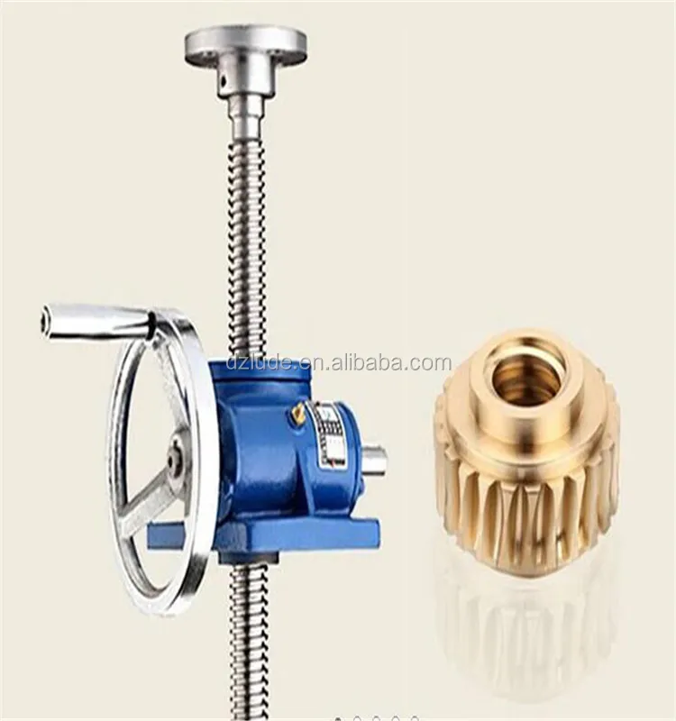 
Trapezoidal screw lift screw jack assembly drawing 