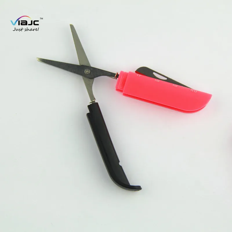 
Office promotional ball pen multifunction with knife and scissor ruler 