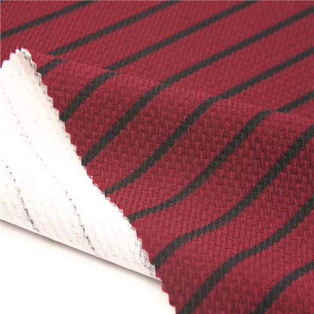 Cheap Price Soft Handle Polyester Spandex DTY Rice Jacquard Bowknot Print Knitted Fabric Child