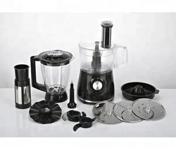 food processor multi function food processor 600W motor 2 speeds and Pulse 1200ml plastic bowl