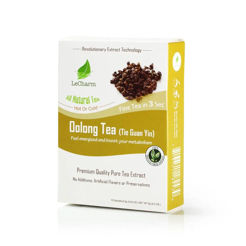 Refine Oolong tea pure flavoured organic instant tea powder help fight obesity