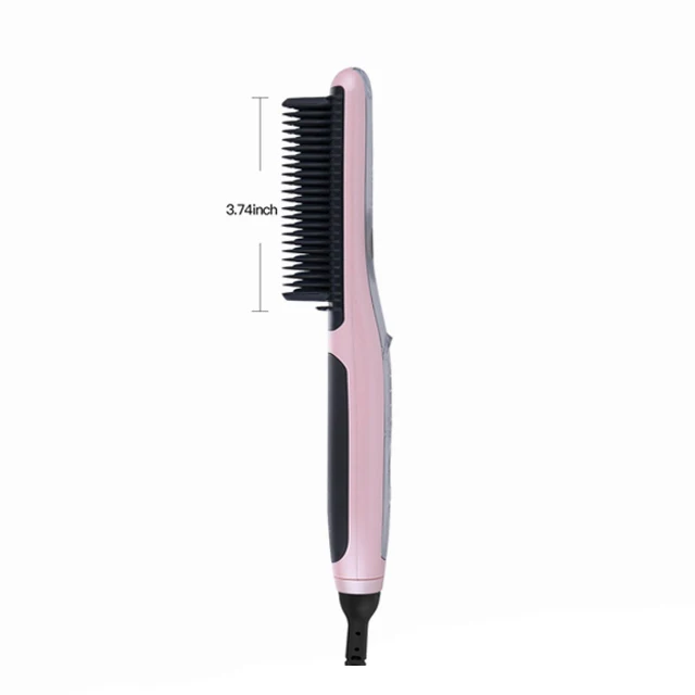 Home Use Ceramic Hair Brush Straightener