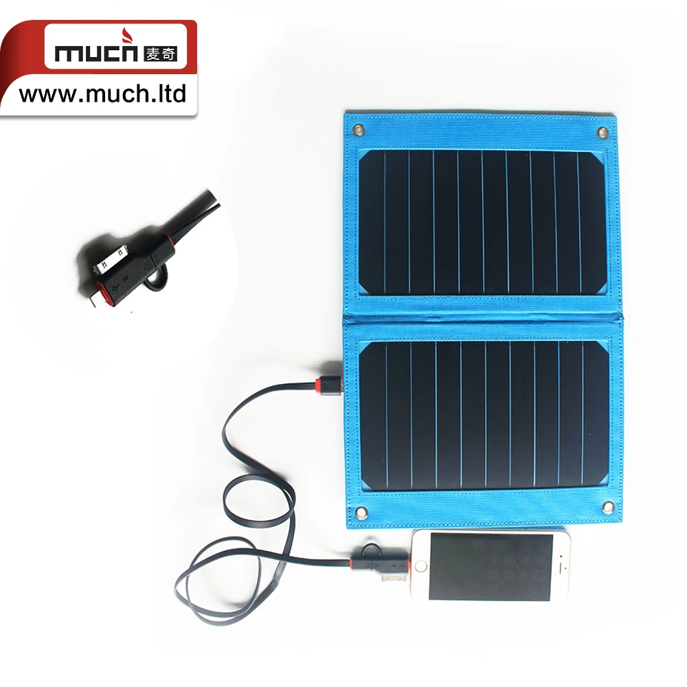 
Trending outdoor product Portable solar panel power usb cell mobile phone charger 