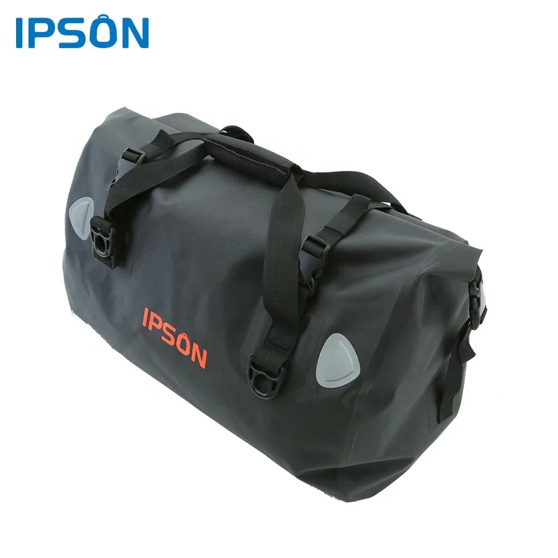 IPSON 30L 40L Custom TPU Roll Top Sport Boating Travel Tail Waterproof Duffle Bag