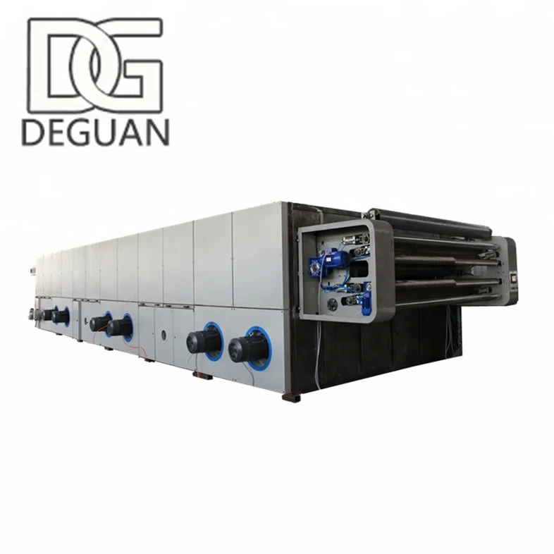 Tensionless Dryer for Knitted and Woven Fabric with 3 layers belt heated by Steam or Oil or Gas