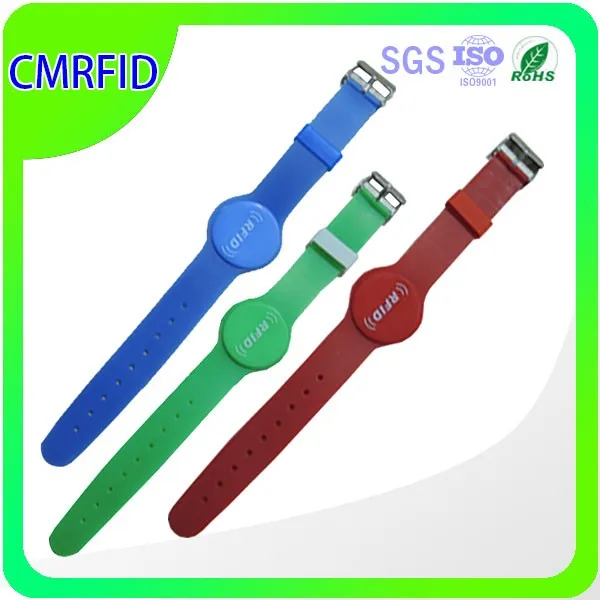 RFID силиконовые браслеты LF / HF