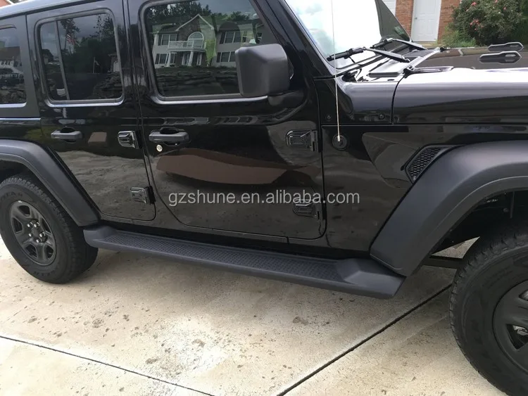 New Arrive Production Style Side Step For JEEP Wrangler Unlimited 4 Door JL 2018+ Running Board Foot steps bar Auto accessories